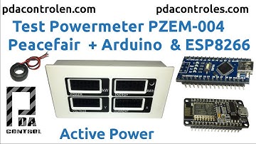 Power Meter PZEM 004 Peacefair + Arduino & ESP8266 : PDAControl