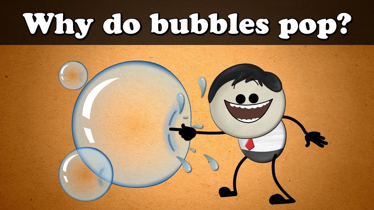 Why do bubbles pop? + more videos | #aumsum #kids #science #education  #children - YouTube