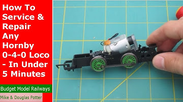 Hoe u elke Hornby 0-4-0 locomotief kunt onderhouden en repareren - in minder dan 5 minuten