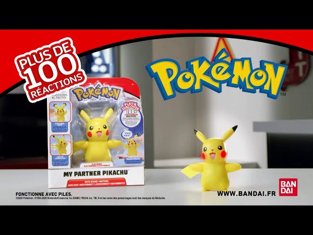 Pokemon - my partner pikachu - jeu interactif - 10 cm - La Poste
