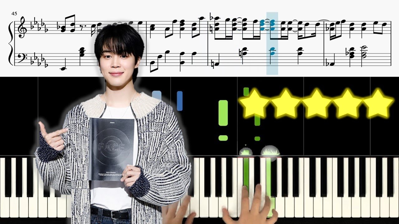 Jimin - Alone (Piano Sheet) Sheets by Pianella Piano