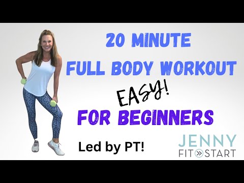 20 minute EASY Full Body Workout for BEGINNERS!