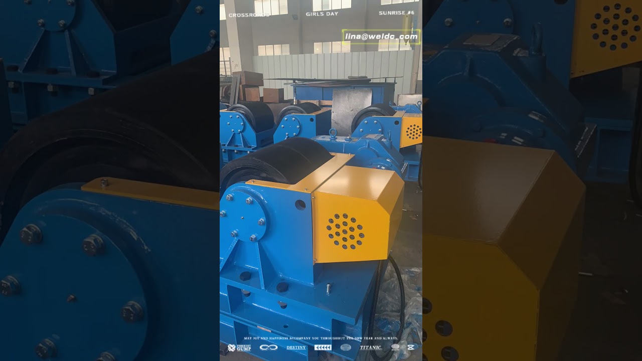 welding rotator , pipe turn roller, pressure vessel roller, exchanger roller, boiler rotator