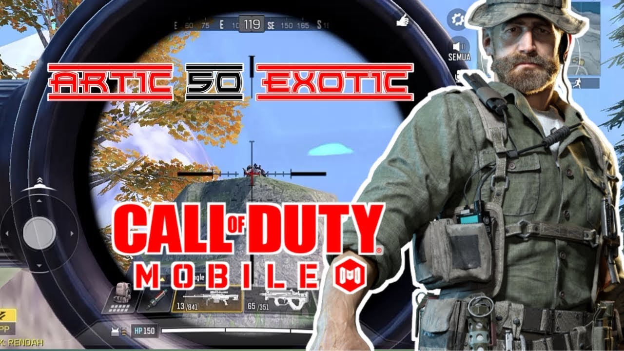 Moment kill Artic 50 (Exotic) Call Of Duty Mobile. - YouTube