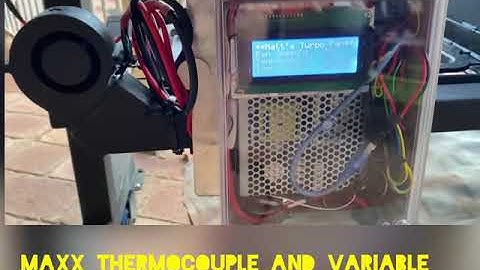 DIY offset smoker bbq with PID temperature control