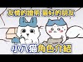 【吉伊卡哇解說】友情的證明 最好的朋友！小八貓角色介紹！#chiikawa #ちいかわ #吉伊卡哇解說