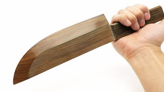 世界で一番切れる木製の包丁を作りたい！