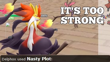 NASTY PLOT MEGA DELPHOX IS AMAZING IN THE NEW LEGENDS ZA METAGAME!