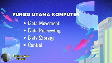 Konsep Dasar Organisasi dan Arsitektur Komputer