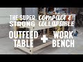 DIY Collapsible Workbench / Outfeed Table for $100