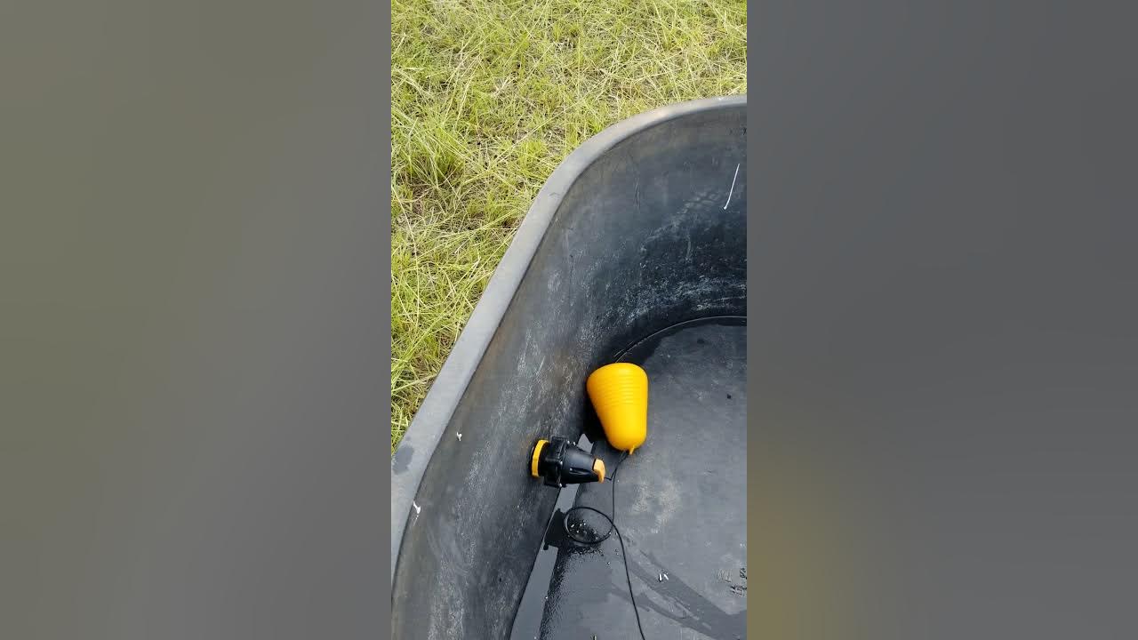 comparing water trough float valves YouTube