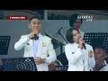 Baju Berwarna Kuning! Momen Ketua DPR Puan Maharani Tiba di HUT ke-81 TNI
