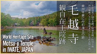 【岩手／世界遺産】毛越寺と観自在王院跡／奥州平泉に佇む浄土の跡 - Motsu-ji Temple in IWATE, JAPAN / World Heritage Site -