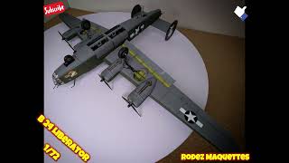 Réalisation d’un B24 Liberator au 1/72.#rodezmaquettes #modelisme #b24 #maquette #miniature