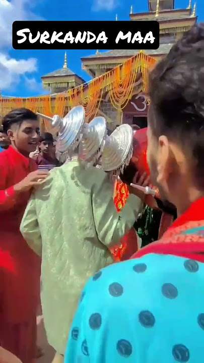 maa surkanda devi ki doli yatra🙏#shorts#yatra#video#temple#uttarakhand#