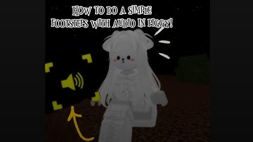 How to do footsteps with audio in piggy build mode (Pretty simple😎)