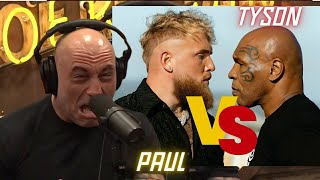 Rogan's Take on Mike Tyson vs Jake Paul epic Matchup.Can Jake Paul Survive?