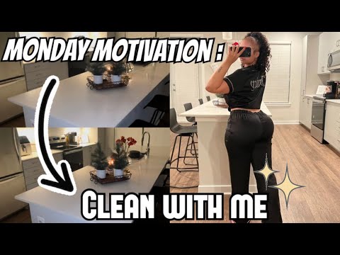 MONDAY MOTIVATION | CLEAN WITH ME | GET IT DONE | CLEANING | ASMR |