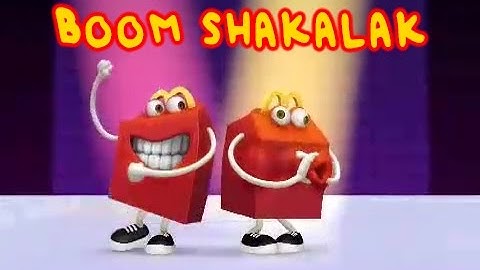 Thumbnail of McDonald's Happy Meal Boom Shakalak Song and Dance