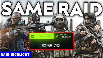 Fighting The GOONS, CULTISTS & Sanitar In The Same Raid - Tarkov Raid Highlights