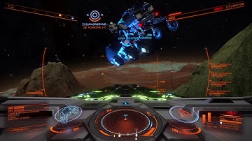 Elite Dangerous: Hacky SRV on the Epic Mountain Range