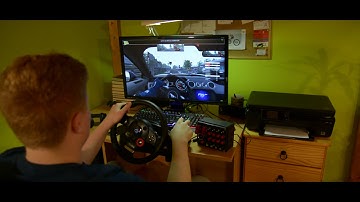 Testing Arduino powered buttonbox - Assetto Corsa, Euro truck simulator 2