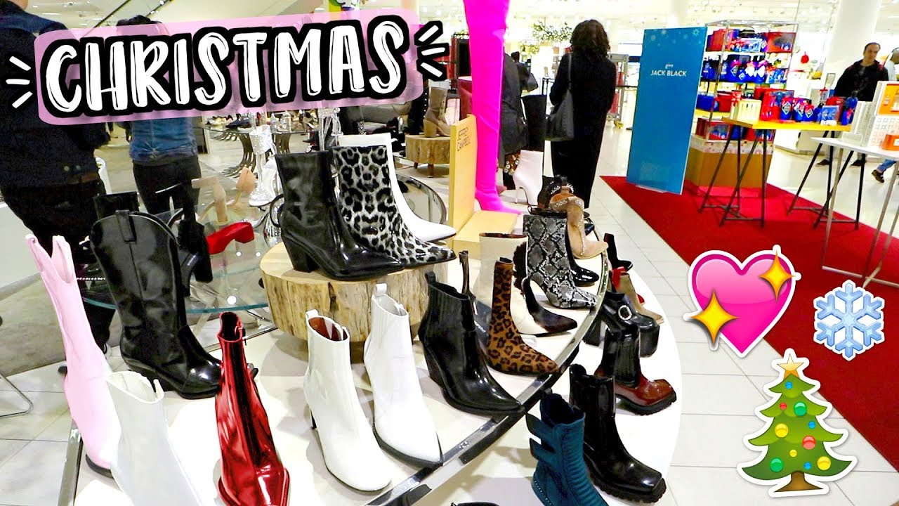 Christmas shopping Christmas Shopping at the Grove!! Vlogmas Day 15!! - YouTube