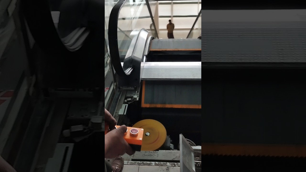 Escalator Maintenance work