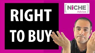 RIGHT TO BUY MORTGAGE - LET ME SAVE YOU TIME AND MONEY