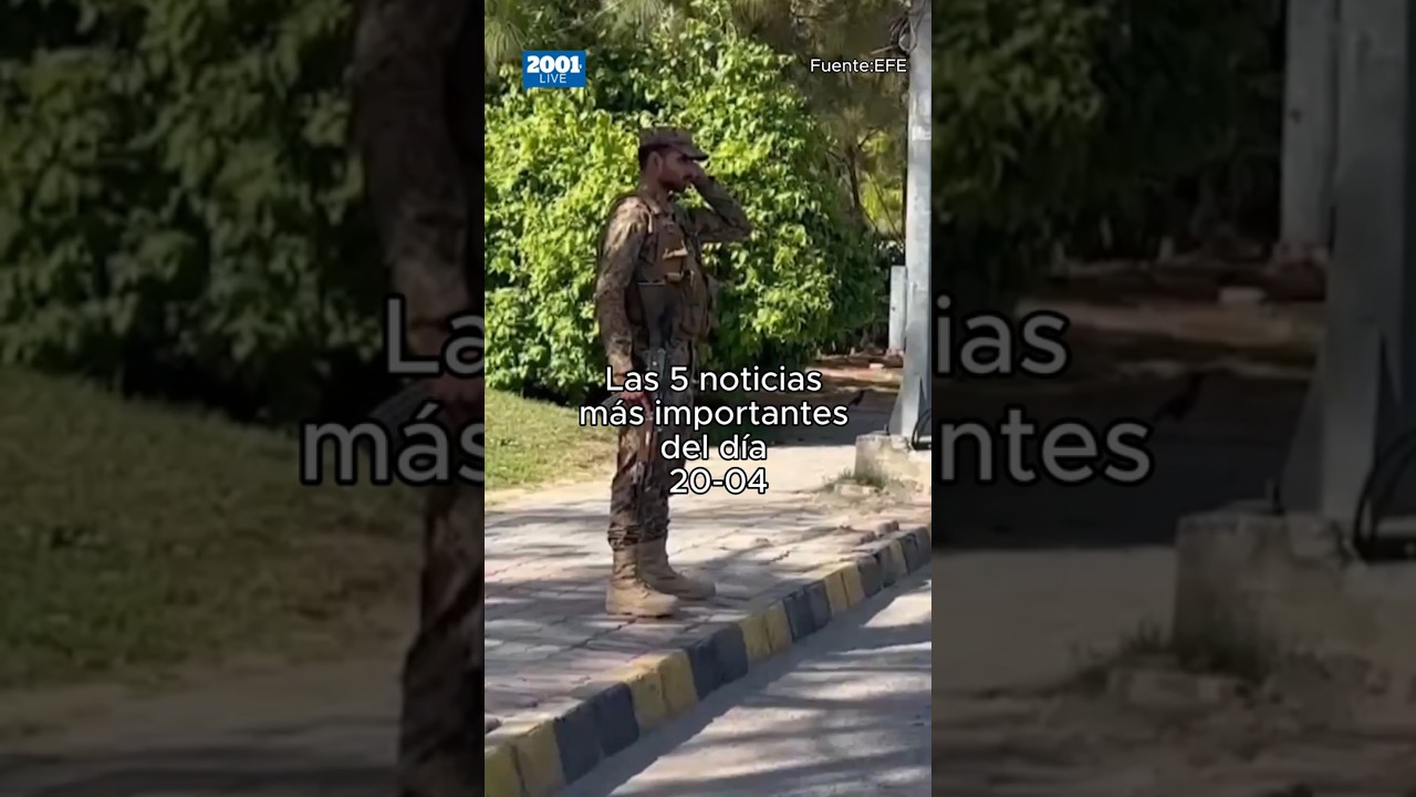 Las 5 noticias del día - 20 de abril de 2026
