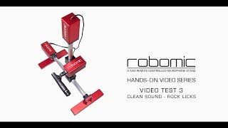 RoboMic - Test 3 - Clean Guitar Sound - Rock Licks