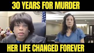 Judge Accepts 30-Year Murder Plea From 63-Year-Old Woman — Then Reveals Life-Changing Consequences