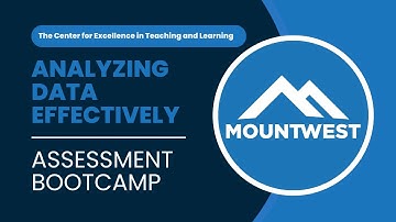 Assessment Reports - Analyzing Data Effectively