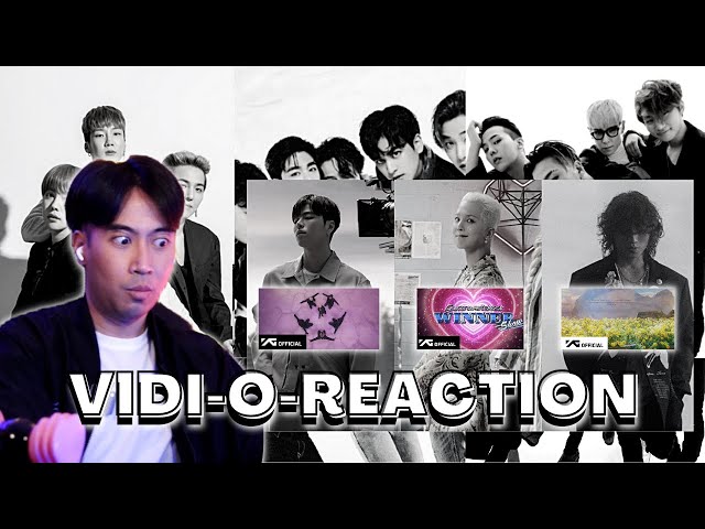 Vidi-O-Reaction: First time reacting to iKON, WINNER u0026 BIGBANG MV Reaction (YG Boys Edition) class=