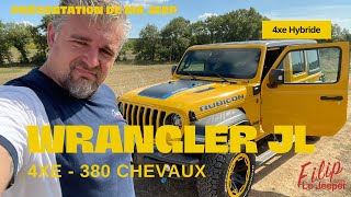 Présentation du Jeep Wrangler JL Unlimited 4xe version Rubicon