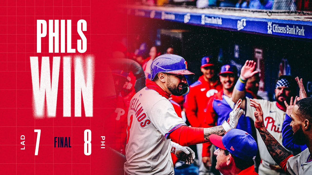 Dodgers Vs Phillies Game Highlights 4 6 25 MLB Highlights YouTube Dodgers vs phillies game highlights 4 6 25 mlb highlights youtube