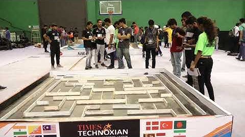 Maze Solver Challenge at TechnoXian World Robotics Championship.