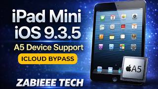 Ipad Mini Ios 9..3.5 Icloud Bypass A5 Bypass 1 Click Zabieee Tech