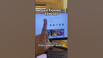 Stock Market Scam⁉️ #stockmarket #swingtrade #stockexploder #elvishyadav #nifty50 #optionbuying