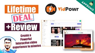 VidPowr Review: Appsumo Lifetime Deal & Walkthrough Tutorial | Create Interactive Marketing Videos