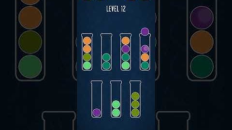 Ball Sort Puzzle Game #shorts