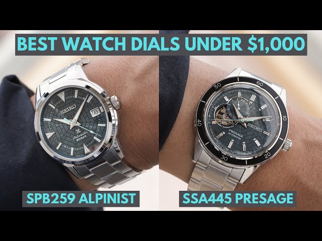 Seiko GINZA Alpinist SPB259 and Style 60s SSA445 Limited Edition Review and  Comparison - YouTube