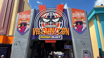 New Villian-Con Minion Blast Ride at Universal Orlando | Full Queue Experience & Wait Times