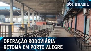 Rodoviária de Porto Alegre volta a operar nesta sexta-feira (7) | SBT Brasil (07/06/24)