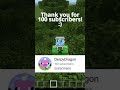 Thank You For 100 Subscribers!  :)  100 Subscriber Special in Minecraft 1.19 The Wild Update!