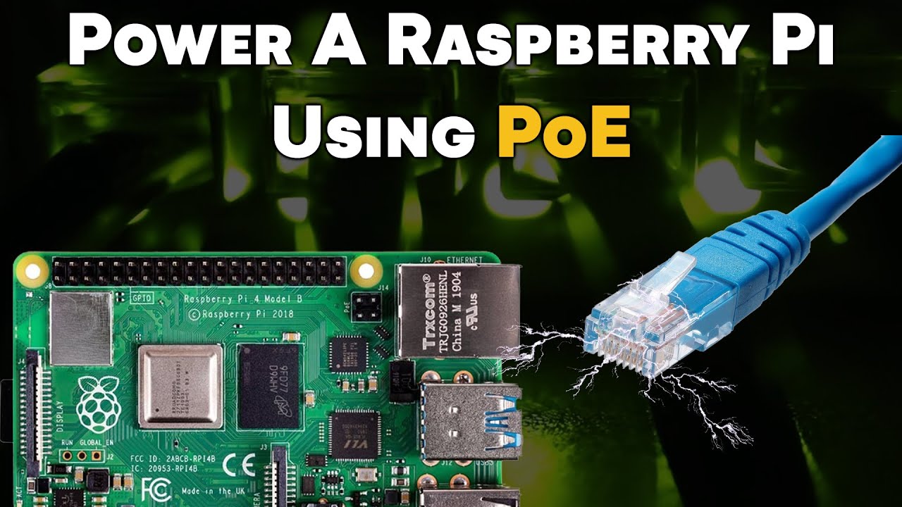 Two Ways to Power a Raspberry Pi Using PoE (Power over Ethernet) - YouTube