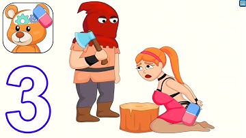 Erase It - Gameplay Walkthrough Part 3 - All Levels 104-133 (Android, iOS)