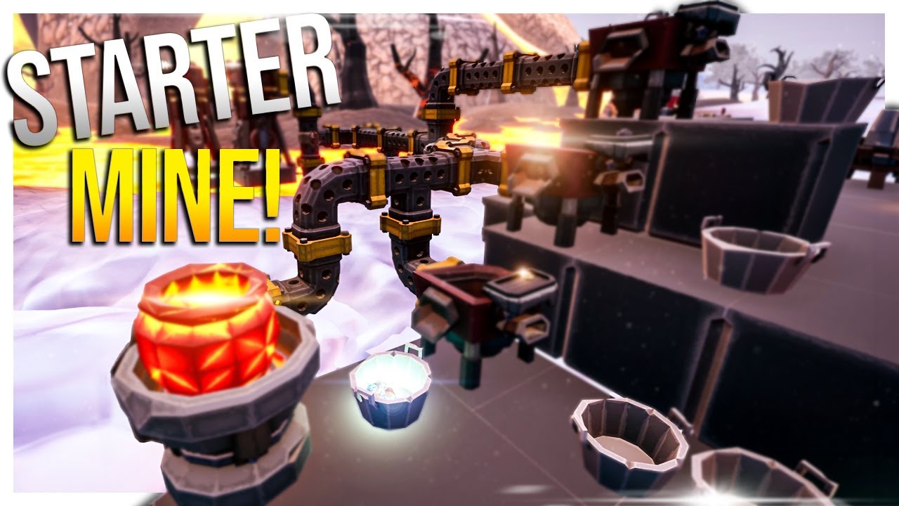 A Starter Mine with LAVA Drills Brings THIS Much GOLD! // Hydroneer