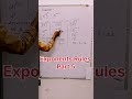 Power of Power Rule 🔥 | (xⁿ)ᵐ = xⁿᵐ Trick in 1 Minute | Exponents Easy Method #maths