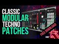 Classic patches for raw  hypnotic modular techno with cardinal vcv rack clone and ableton 12